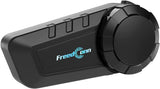 Motorcycle Helmet Headset with Camera, FreedConn R1plus 1080P Motorcycle Camera 6-Way Bluetooth Motorcycle Helmet Wireless 1000M Waterproof Intercom with FM/Bluetooth 5.0/32G SD Card/2 in 1 Mic…