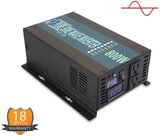 WZRELB Full Power Full Power Endurable Led Display 800W Pure Sine Wave Solar Inverter 12Vdc to 120Vac, (RBP80012B1)