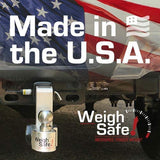180 HITCH LTB6-2.5-KA Aluminum Adjustable 6" Drop, Stainless Steel Ball, 2.5" Receiver 18,500 GTW