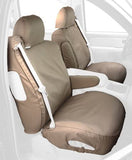 Covercraft Custom-Fit Front Bench SeatSaver Seat Covers - Polycotton Fabric, Grey