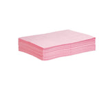 New Pig Hazmat Mat Pad, 14 oz Absorbency Per Pad, Absorbs Hazardous Chemicals - Acids, Bases & Unknowns, Lightweight, 20" x 15", Pink (200 Pads), MAT302