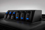 Rough Country 70956 6 Button Multiple Light Controller (fits) 1997-2006 Jeep Wrangler TJ/LJ | 12 Position Terminal, Black
