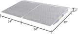 Guardian SR-01-24-24-P-TS6-2 Shed Ramps with Punch Plate Surface