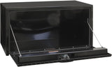Buyers Products 1702505 Black Steel Underbody Truck Box with Aluminum Door, 18 x 18 x 36 Inch