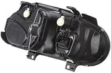 DNA Motoring HL-OH-VWGOLF99-BK Black Housing Projector Headlights Replacement For 99-06 Golf Cabrio