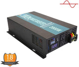 WZRELB 2000W 12V 120V Pure Sine Wave Solar Power Inverter with Remote Control Switch,RBP200012VCRT