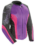 Joe Rocket Cleo 2.2 Women's Mesh Motorcycle Riding Jacket