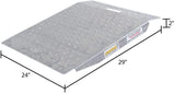 Guardian SR-01-24-24-P-TS6 Shed Ramp with Punch Plate Surface