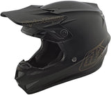 Troy Lee Designs SE4 Polyacrylite Mono Adult Motocross Helmet W/MIPS - Full Face Offroad Motorcycle Dirt Bike ATV Powersports Dual Sport Racing Helmet - Mens Womens Unisex