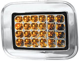 IPCW LEDC-348CS Platinum Smoke LED Front Park Signal Lamp - Pair