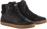Alpinestars Men's J-6 Waterproof Motorcycle Riding Shoe, Black/Gum, 11