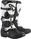Alpinestars Unisex-Adult Tech 3 Boots Black/White Sz