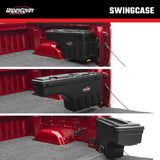 UnderCover SwingCase Truck Bed Storage Box | SC304P | Fits 2020 - 2021 Jeep Gladiator Passenger Side , Black , 10 x 36 x 16 inches