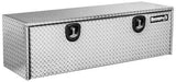 Buyers Products 1705148 Diamond Tread Aluminum Underbody Truck Box with T-Handle Latch, 14 x 12 x 16 Inch