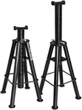 Torin 10 Ton (20,000 lb) Capacity Heavy Duty Steel Jack Stands, High Profile, 2 Pack, T80106 , Black