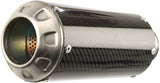 Hotbodies Racing 61101-2404 SUZ. GSX-R 600/750 (11-15') MGP Exhaust - CF w/Stainless End Cap
