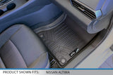 SMARTLINER Custom Fit Floor Mats 2 Row Liner Set Black Compatible with 2019-2022 Nissan Altima