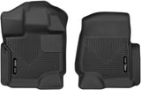 Husky Liners - 53381 Fits 2017-20 Ford F-250/F-350 Crew Cab - with Factory Storage Box X-act Contour 2nd Seat Floor Mat (with factory box) Black