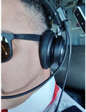 UFQ AV Mike-2 Aviation Headset Microphone Suit for Bose QC25 QC35 Sony MDR 1000X Free with a Headset Bag Also with MP3 Input Compare with U Fly Mike. The Most Safety Solution for This Kind Products