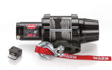 WARN 101035 VRX 35 Powersports Winch with Handlebar Mounted Switch and Steel Cable Wire Rope: 7/32" Diameter x 50' Length, 1.75 Ton (3,500 lb) Capacity