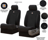 Covercraft Carhartt Super Dux SeatSaver Custom Seat Covers | SSC2353COBK | 1st Row Bucket Seats | Compatible with 2004-2006 Ford F-150 Crew Cab, 2006 Lincoln Mark LT | Black