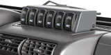 Rough Country 70956 6 Button Multiple Light Controller (fits) 1997-2006 Jeep Wrangler TJ/LJ | 12 Position Terminal, Black