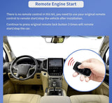 EASYGUARD Plug & Play Remote Starter fit for Push to Start Toyota Camry 2018-2020 Automatic Transmission Gas Vehicle only