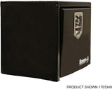 Buyers Products - 1703355 Underbody Truck Box with Slanted Back, Black Steel, 14/10.5 x 12 x 30 Inches