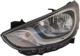 TYC Left Headlight Assembly Compatible with 2012-2014 Hyundai Accent