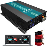 WZRELB Full Power Full Power Endurable Led Display 800W Pure Sine Wave Solar Inverter 12Vdc to 120Vac, (RBP80012B1)