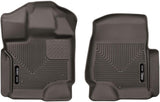 Husky Liners - 53381 Fits 2017-20 Ford F-250/F-350 Crew Cab - with Factory Storage Box X-act Contour 2nd Seat Floor Mat (with factory box) Black