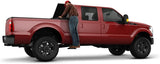 AMP Research 75400-01A BedStep2 Retractable Truck Bed Side Step for 1999-2013 Silverado/Sierra (Dually requires 75610-01A for install), All Beds , Black , Large