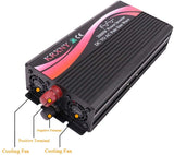 KRXNY 2000W Power Inverter 48V DC to 110V AC 60HZ Pure Sine Wave Converter with LED Display for Off Grid Solar System