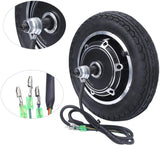 10 Inch Hub Motor 1000w, 24/36/48V 350W Tyre Electric Motor Kit for Motor Electric Bicycles, E-Bike, Electric Scooter