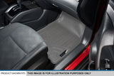 MAXLINER Custom Fit 2 Row Gray Floor Mat Liner Set Compatible with 2009-2016 GMC Acadia/2017 Acadia Limited/2009-2010 Saturn Outlook (2nd Row Bucket Seats)