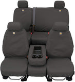 Covercraft Carhartt Super Dux SeatSaver Custom Seat Covers | SSC2405COBK | 1st Row Bucket Seats | Compatible with 2009-2011 Dodge Ram 1500, 2010-2011 Dodge Ram 2500/3500 | Black