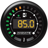 Innovate Motorsports 3904 MTX-D Dual Gauge Kit -Ethanol/Fuel Temp, 1 Pack, Black/White, 52mm