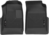 Husky Liners X-act Contour Series | Front Floor Liners - Black | 53121 | Fits 2015-2022 Chevrolet Colorado/GMC Canyon Crew/Extended Cab 2 Pcs