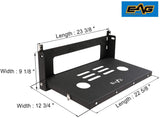 EAG Metal Tailgate Table Cargo Storage Rack Shelf Compatible with 07-18 Wrangler JK
