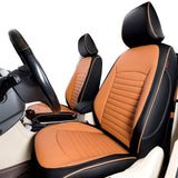 EKR Custom Fit Neoprene Car Seat Covers for Select Subaru Forester 2014 2015 2016 2017 2018 - Neoprene (Black)