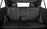 EKR Custom Fit Full Set Car Seat Covers for Select Chevy Malibu 2016 2017 2018 2019 2020 2021 2022 - Leatherette (Black)