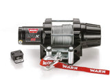 WARN 101035 VRX 35 Powersports Winch with Handlebar Mounted Switch and Steel Cable Wire Rope: 7/32" Diameter x 50' Length, 1.75 Ton (3,500 lb) Capacity