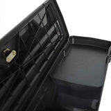 TYFYB Rear Driver & Passenger Side Truck Bed Storage Box Tool Box Compatible with Tundra 2007-2020 Pickup Lockable Storage Box Replaces 02ISC2003LBK，02ISC2003RBK Pair