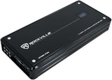 Rockville Atom P30 Marine/ATV/Car Amplifier 2400w Peak/600w RMS 4 Channel w/Volt Meter, Black