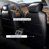 Custom Fit Car Seat Covers for Honda Accord 2018 2019 2020 2021 Full Set Faux Leather Waterproof Seat Cover Vehicle Protection Compatible Airbag Automotive Interior Accessories
