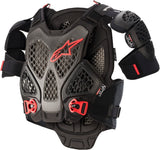 Alpinestars Unisex-Adult A-6 Chest Protector (Multi, One Size)
