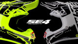 Troy Lee Designs SE4 Polyacrylite Mono Adult Motocross Helmet W/MIPS - Full Face Offroad Motorcycle Dirt Bike ATV Powersports Dual Sport Racing Helmet - Mens Womens Unisex