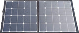 MEGASOLAR 100W Solar Charger Solar Panel Two Folded, with Solar Controller USB PD Type-C 90W and QC 3.0 and DC 12v 15v 20v Output, for Charging Cell Phones Laptop Solar Generator, Car Boat RV Trailer
