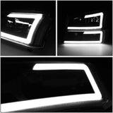 DNA Motoring HL-LB-CSIL03-BK-SM-CL1-B Headlight (Driver & Passenger Side) For 03-07 Silverado 03-06 Avalanche