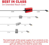 LZFAN Battery Charger for Club Car, EZGO Golf Carts with Crowfoot Plug (36V18AMP)